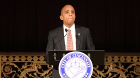 Christopher Smitherman at City Council's swearing-in ceremony in 2018.