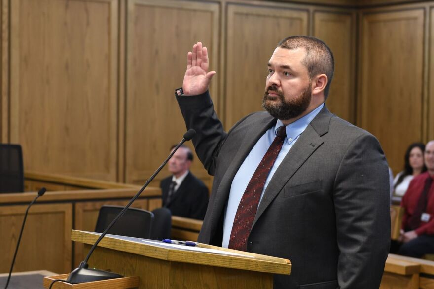 Preston McCollam was appointed Spokane County Prosecuting Attorney in July 2025 and is up for election this year to keep the position.