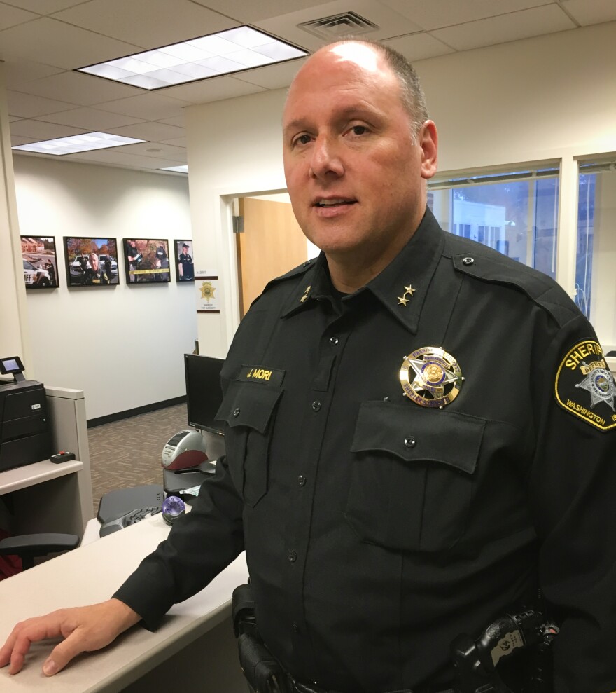 Undersheriff Jeff Mori's agency in Oregon's Washington County has started allowing officers to have facial hair and tattoos. The agency is understaffed by about 55 people.