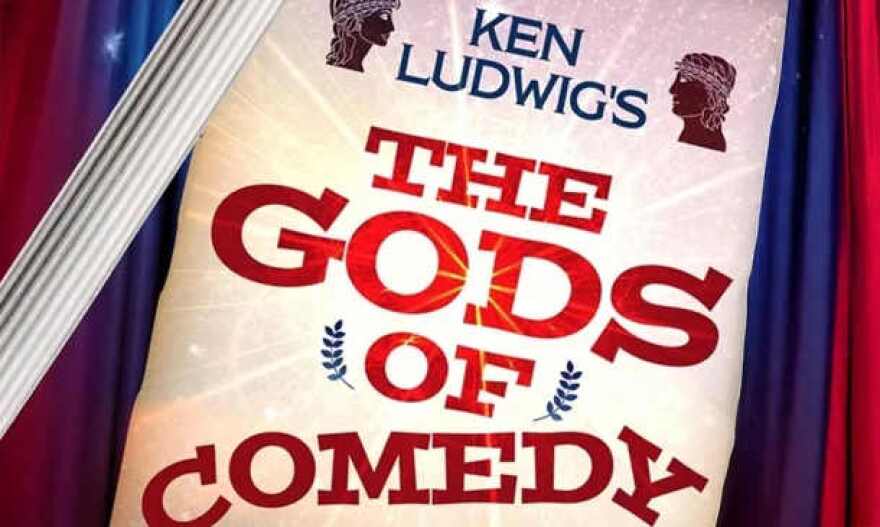 The Belle Theatre Graphic for 'Gods of Comedy'