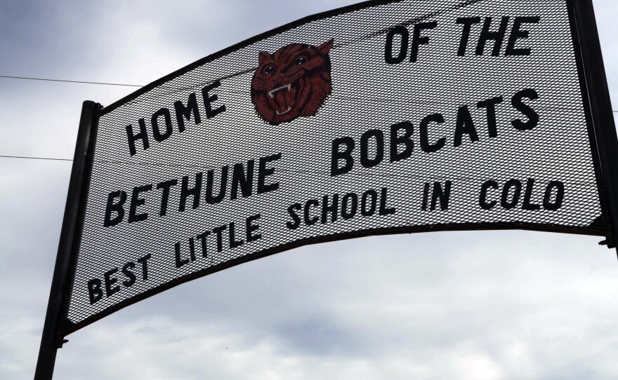 The Bethune school district has only one school, and that school has only 116 students.