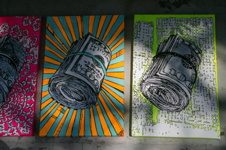 Images from Vale's series "Honeypot."