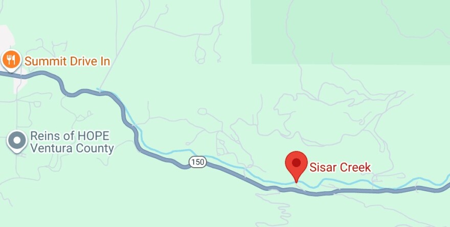 An oil spill occurred Tuesday afternoon in the mountains north of Santa Paula. About 420 gallons of oil was believed to have spilled.