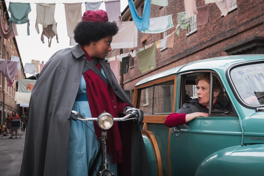 Picture Shows: Joyce Highland (RENEE BAILEY) Nurse Crane (LINDA BASSETT)