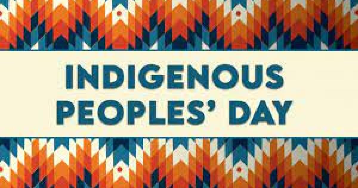 Indigenous Peoples Day 2025 California Schedule