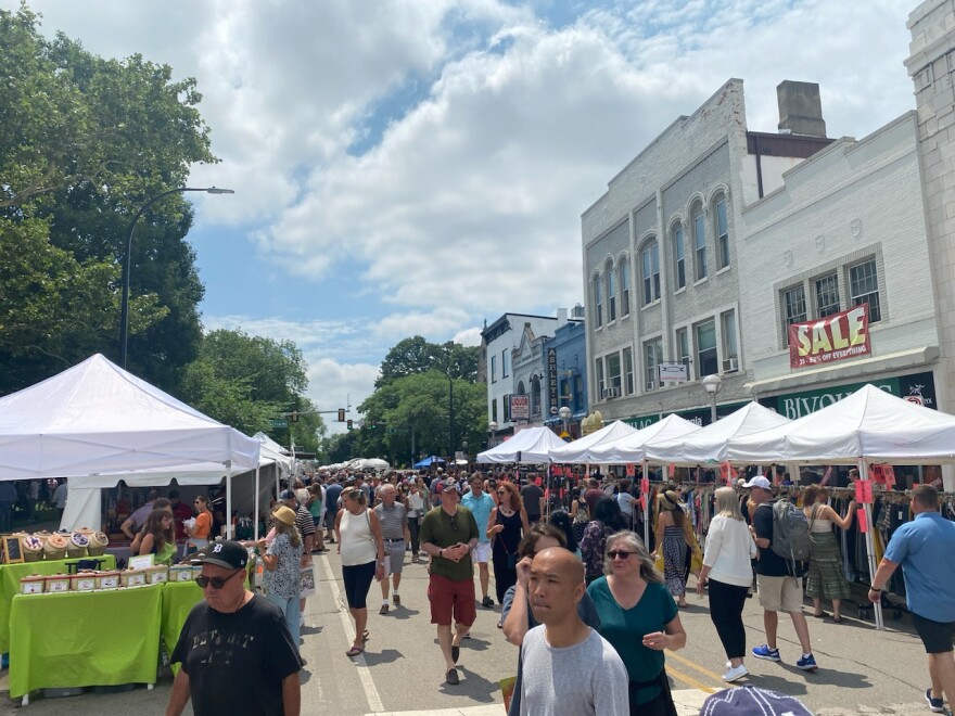 2023 Ann Arbor Art Fair, city's secondbiggest economic impact, kicks