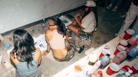 Attendees at a Nostalgia and Noise event. The creative social group intends to create a memorable experience and provide tangible opportunities for all.