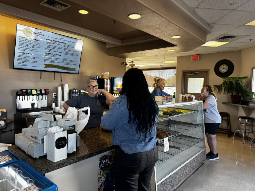 Goldsboro Bakery, 8:15 AM. Last Thursday before their closing on Saturday.