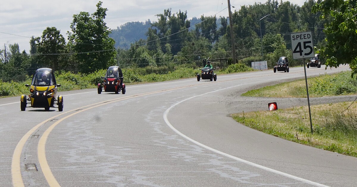 Arcimoto enthusiasts rally for electric vehicles despite company's financial woes