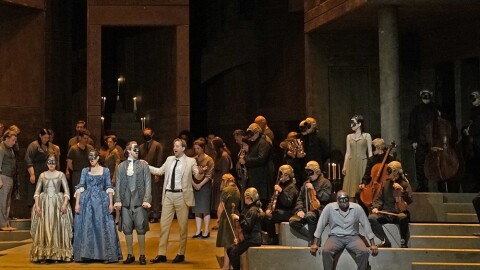 A scene from Mozart's "Don Giovanni."