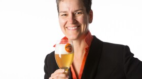 Ginger Johnson, the founder of Women Enjoying Beer, and the author of the book "How to Market Beer to Women: Don't Sell Me A Pink Hammer"