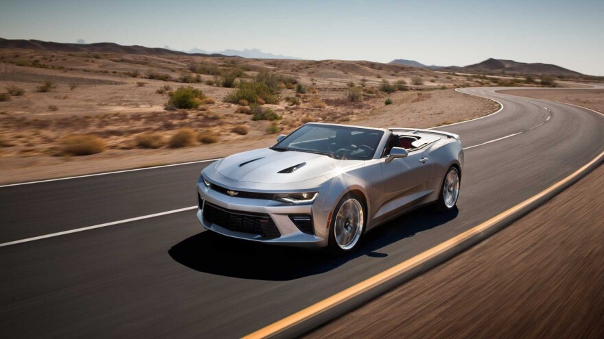 Camaro convertible photo