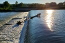 The Hamilton Low Dam is located south of downtown.
