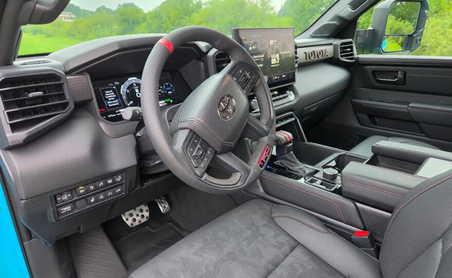 2026 Toyota Sequoia TRD Pro Hybrid interior