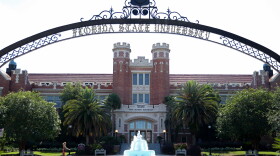 Florida State University's James D. Westcott Jr. Memorial Building can be seen in Tallahassee, Fla., on Thursday, June 18, 2020. (Lauren Witte/Fresh Take Florida)