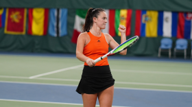 Match Recap: Women's Tennis | 4/16/2024 4:54:00 PM | Ryan Cheney, ISU Sports Information