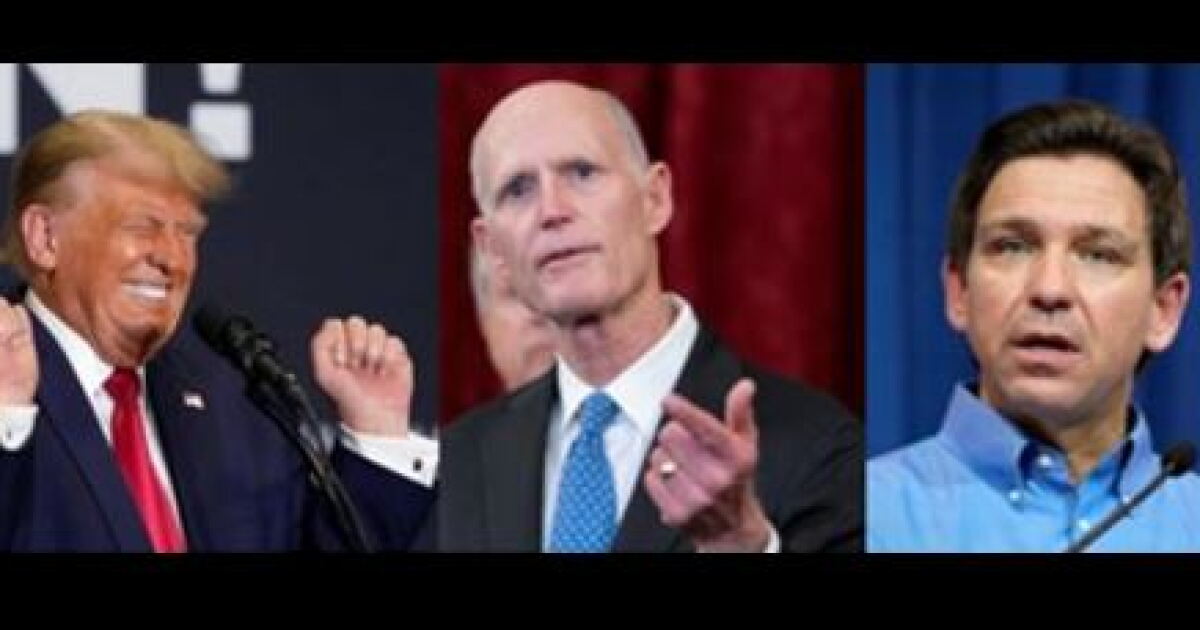 Sen. Rick Scott endorses Donald Trump over Governor DeSantis | WGCU ...