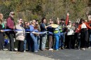 Residents and officials from the Pa Department of Conservation and Natural Resources, Pa Fish and Boat Commission, County Community Foundation and U.S. Fish and Wildlife