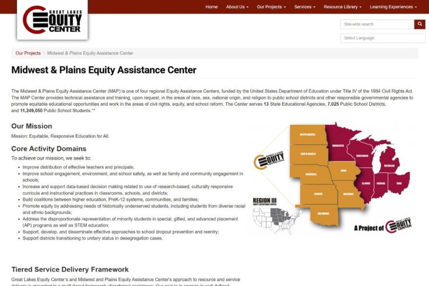 The MAP Center was a project with the Great Lakes Equity Center. Indiana University has since taken down the centers' website.