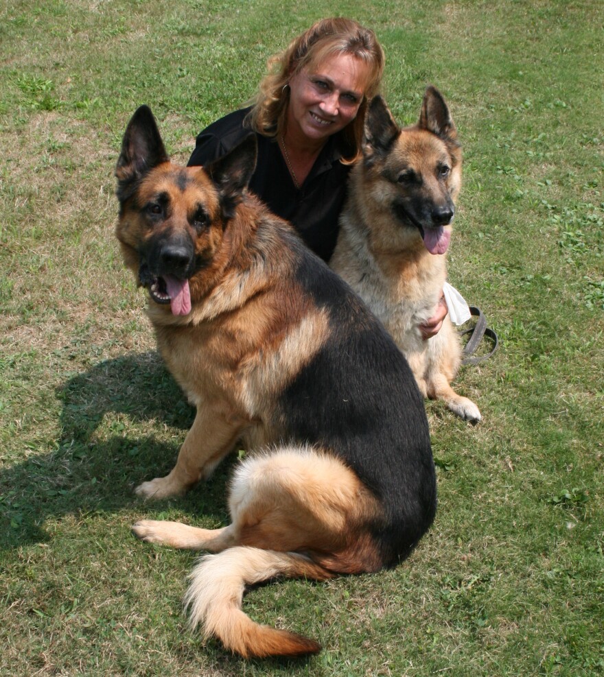 Annemarie DeAngelo, the center's training director, founded the New Jersey State Police Canine Unit and has worked with canines for more than 13 years.