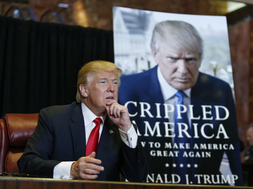 As with many campaign books, Trump's <em>Crippled America </em>functions in part as a supersized resume.