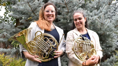 Katy Ambrose (left) and Lauren Hunt (right)