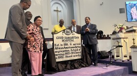 Hundreds gathered for a ceremony in Charlotte today on Thursday to unveil a new marker that honors and celebrates the first public hospital to treat African Americans during segregation.