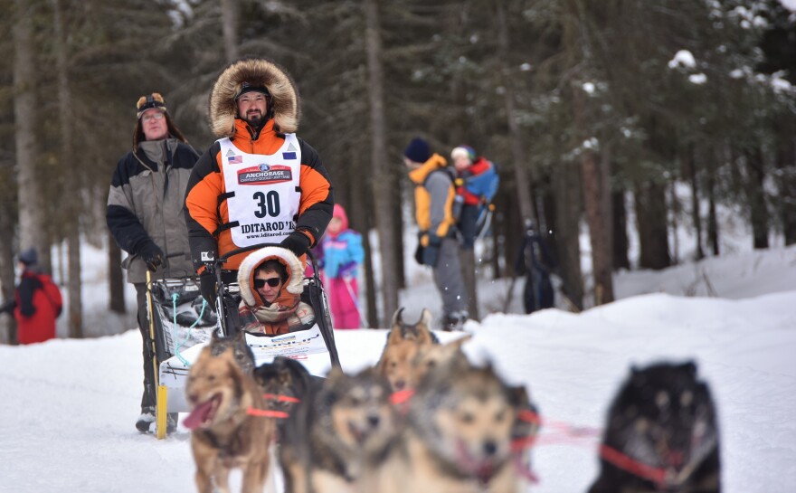 Pete Kaiser finished fifth in the Iditarod on March 14, 2018.