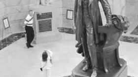 Jefferson Davis statue in Frankfort, Kentucky