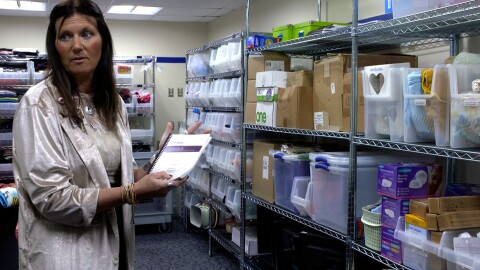 Dana Cahill, a peer recovery specialist at CHOICE, said recovering from substance abuse often means rebuilding your entire life. She went through the CHOICE program, and a former director created the position for Cahill.