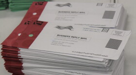 Ballots collected in the City and County of Honolulu are processed at the Hawaiʻi State Capitol on Monday, Nov. 7, 2022.