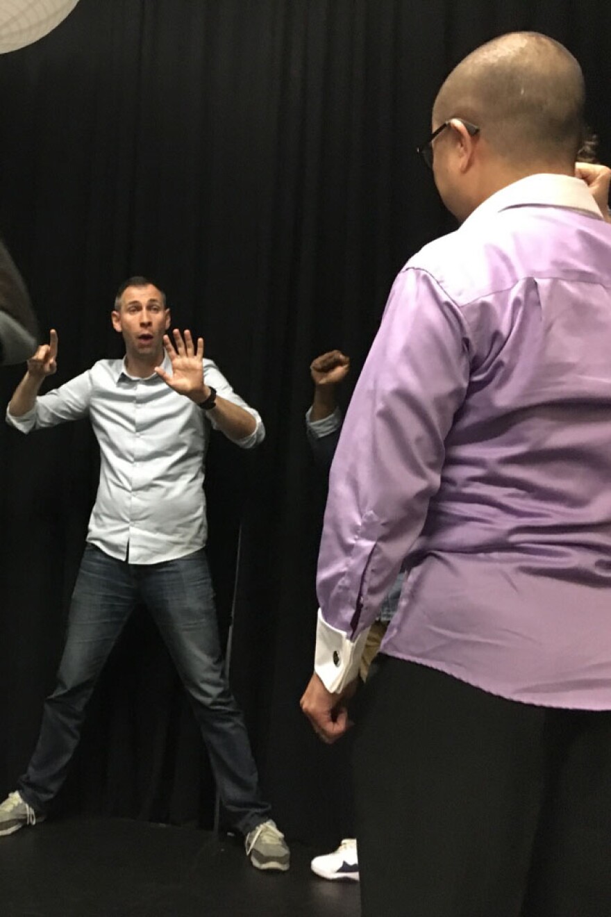 "Improv really became my heart and soul," said instructor B.J. Lange, who was motivated to share it with other veterans after hearing of Second City's efforts in Chicago to teach veterans.