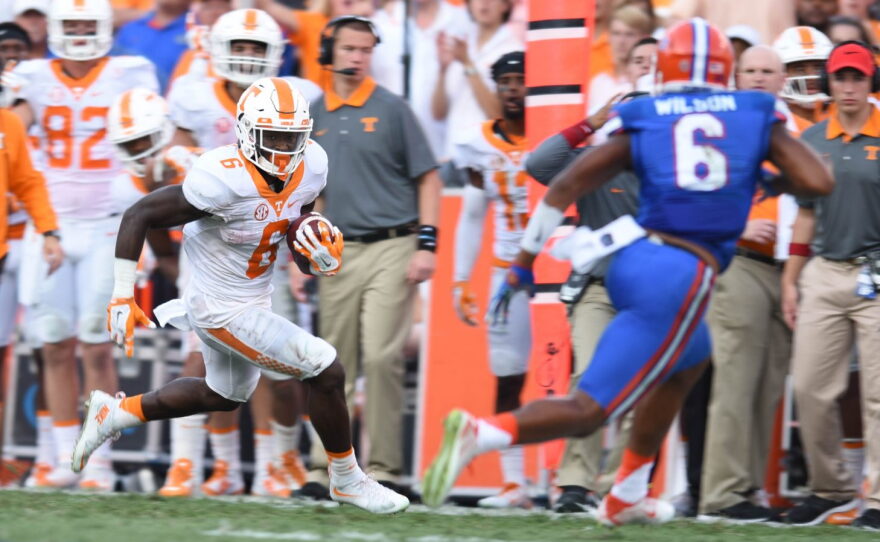 Quincy Wilson (6) during the Gators' 2015 game against Tennessee.