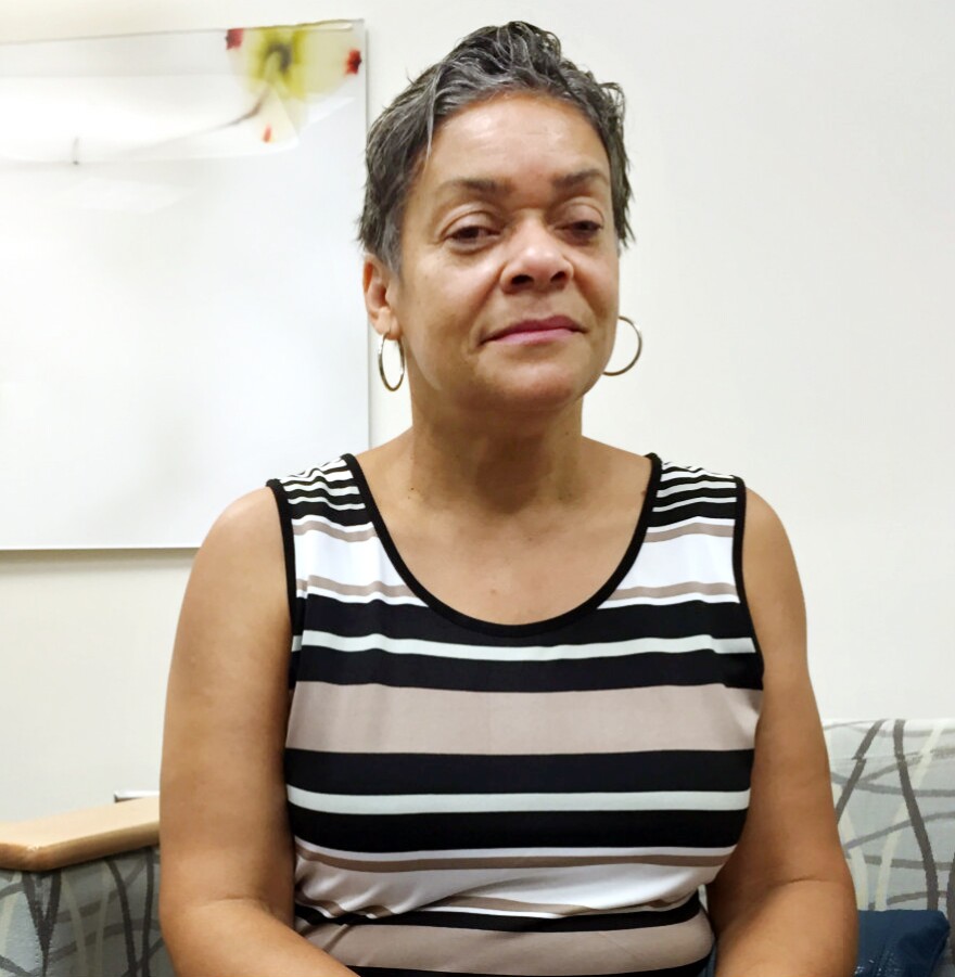 Renee Mitchell says even though she has health insurance she'll have trouble paying for the eye surgery she needs to save her vision.