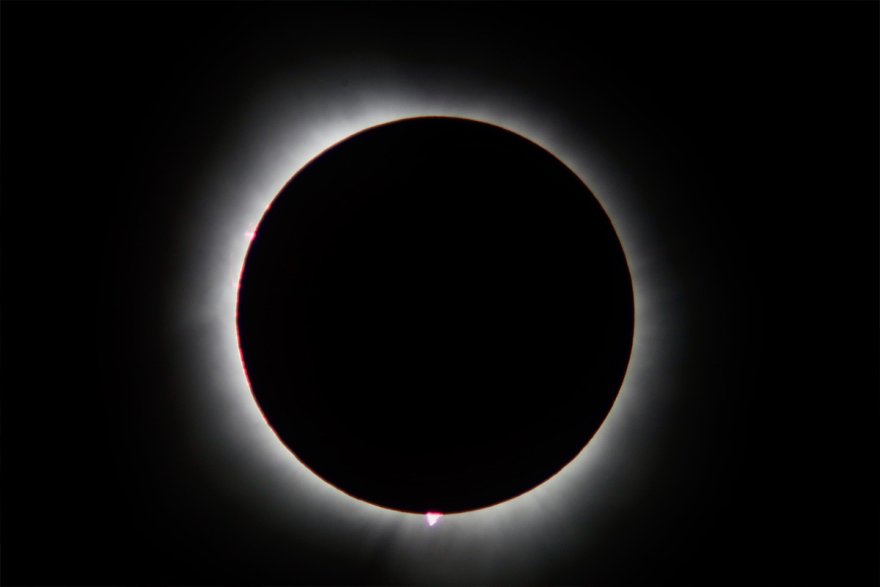ULM Atmospheric Science students traveled to Cabot, Ark. to experience the totality of the solar eclipse on April 8, 2024.