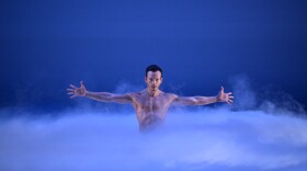 Dancer Iago Breschi of the San Diego Ballet in "On The Sixth Day," which opened last year's "Men Who Dance" festival.