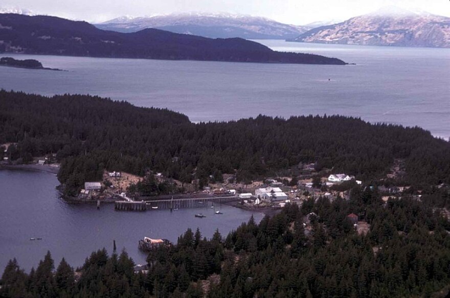 The village of Ouzinkie on Kodiak Island. (KMXT)