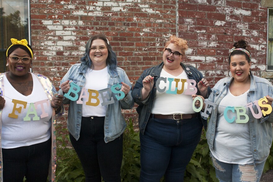 Fat Babes Of Columbus founders, from left: Jeannette Burchfield, Hannah Godown, Elizabeth Chinn and Krystal Orr.