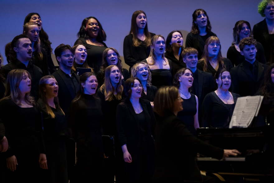 The University Chorale in spring, 2026