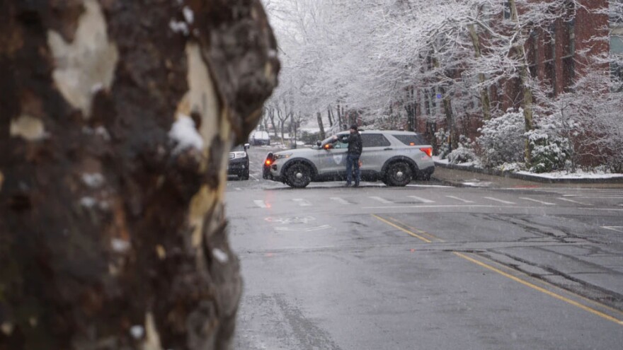 The East Side of Providence saw a massive police presence after a mass shooting at Brown University on Saturday, Dec. 13, 2025.