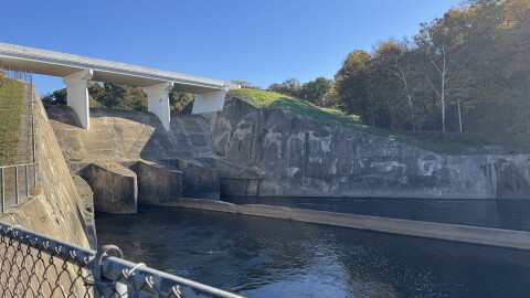 The Taylorsville Dam is one of three dams managed by the Miami Conservancy District that will receive some attention with the new federal funds.