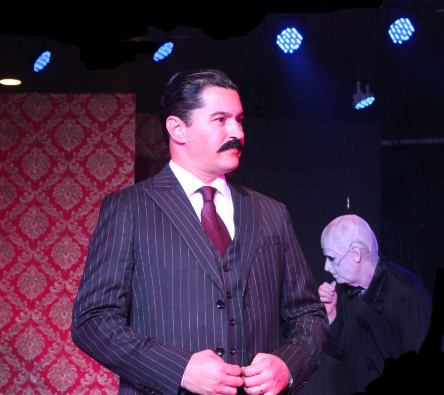 Parrish Danesh is the dashing, debonaire Gomez Addams.