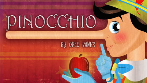 Florida Studio Theatre Graphic for 'Pinocchio'