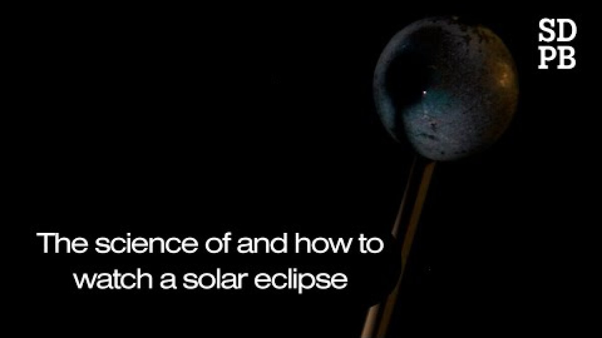 The science of and how to watch a solar eclipse | SDPB - Vimarsana News