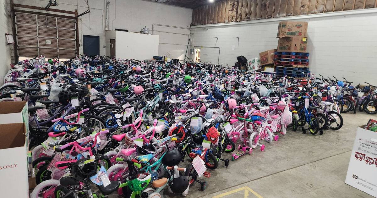 Local UAW 602 shatters previous Toys for Tots donation record