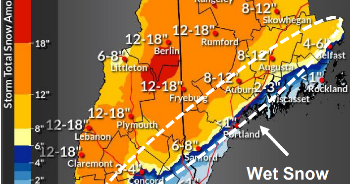 Winter storm watch: What to expect in New Hampshire | New Hampshire ...