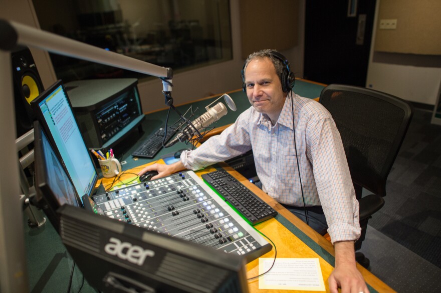 Morning Edition Host Mitch Wertlieb will be away from the mic for several weeks this spring. 