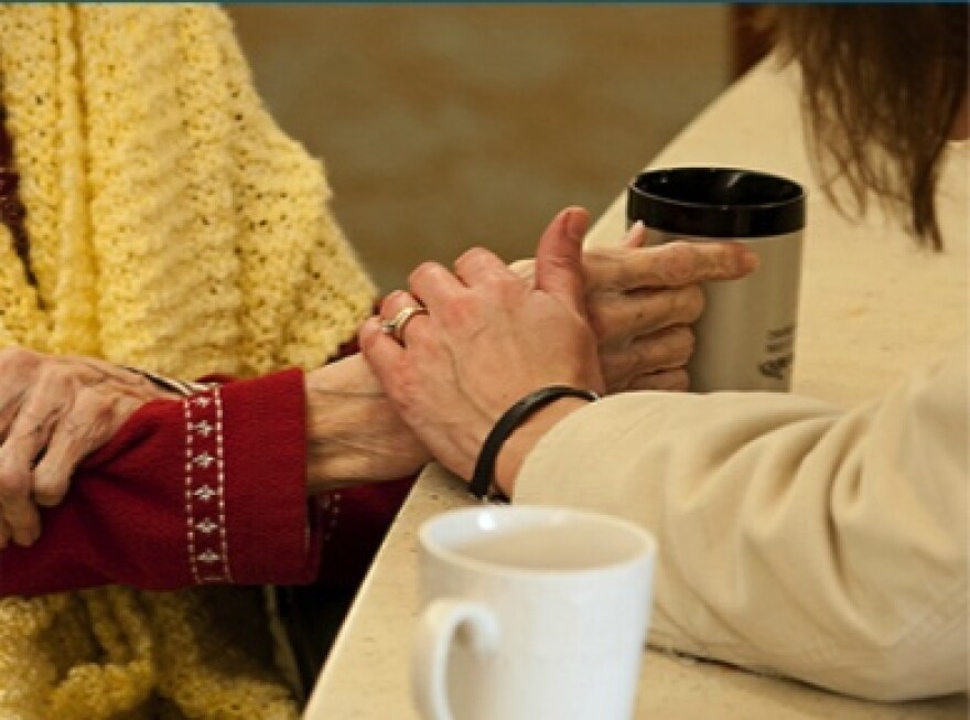 Elder-care providers for both nursing facilities and in-home care are in short supply because of the extended COVID pandemic. (photo courtesy ThreeLinks.org)