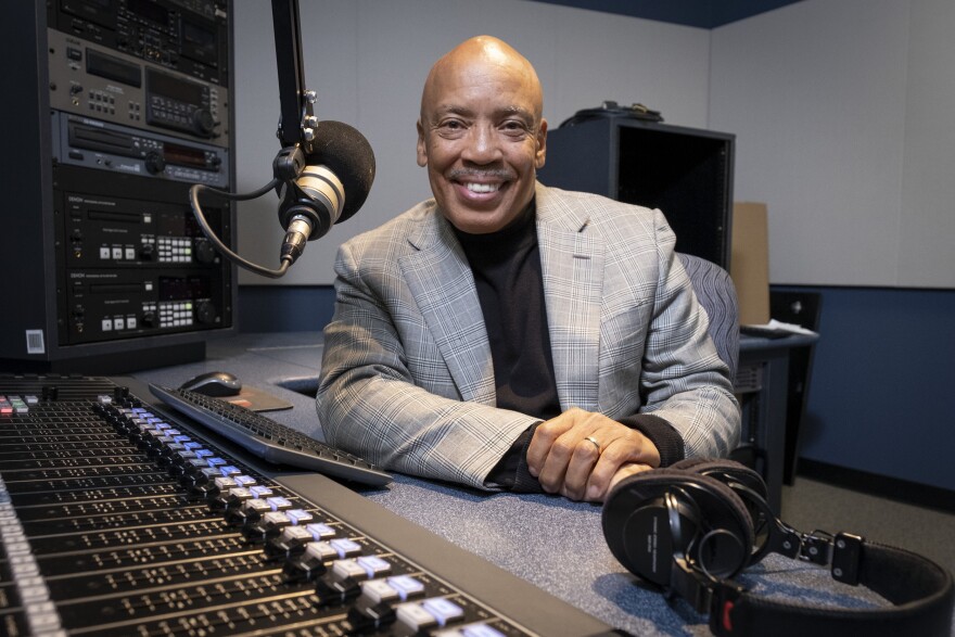 Maurice Browne, jazz host at WRTI