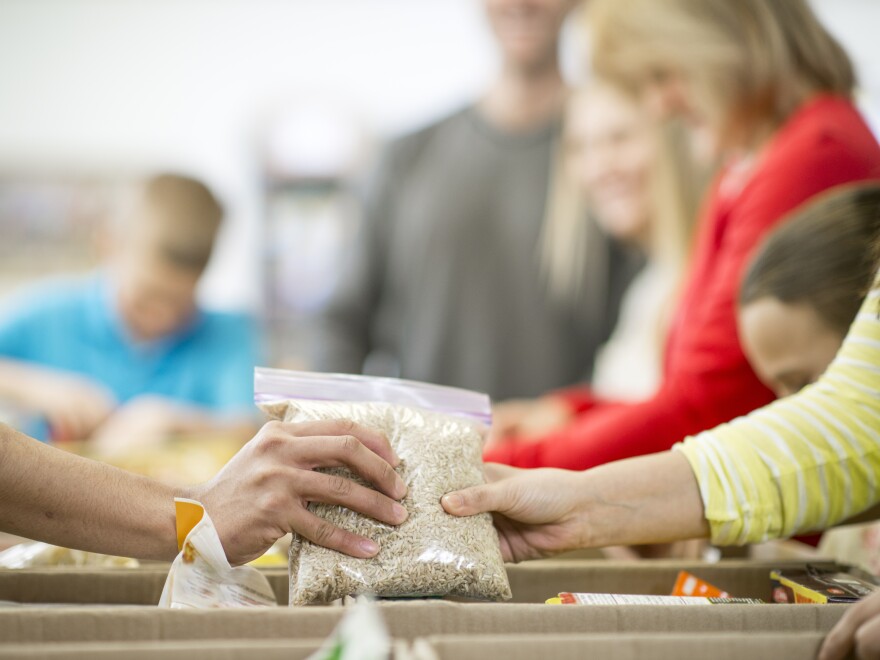 ENC food bank warning